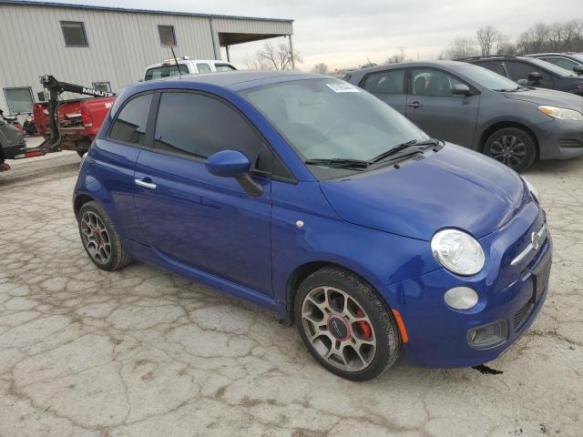  FIAT 500 2012 Синій