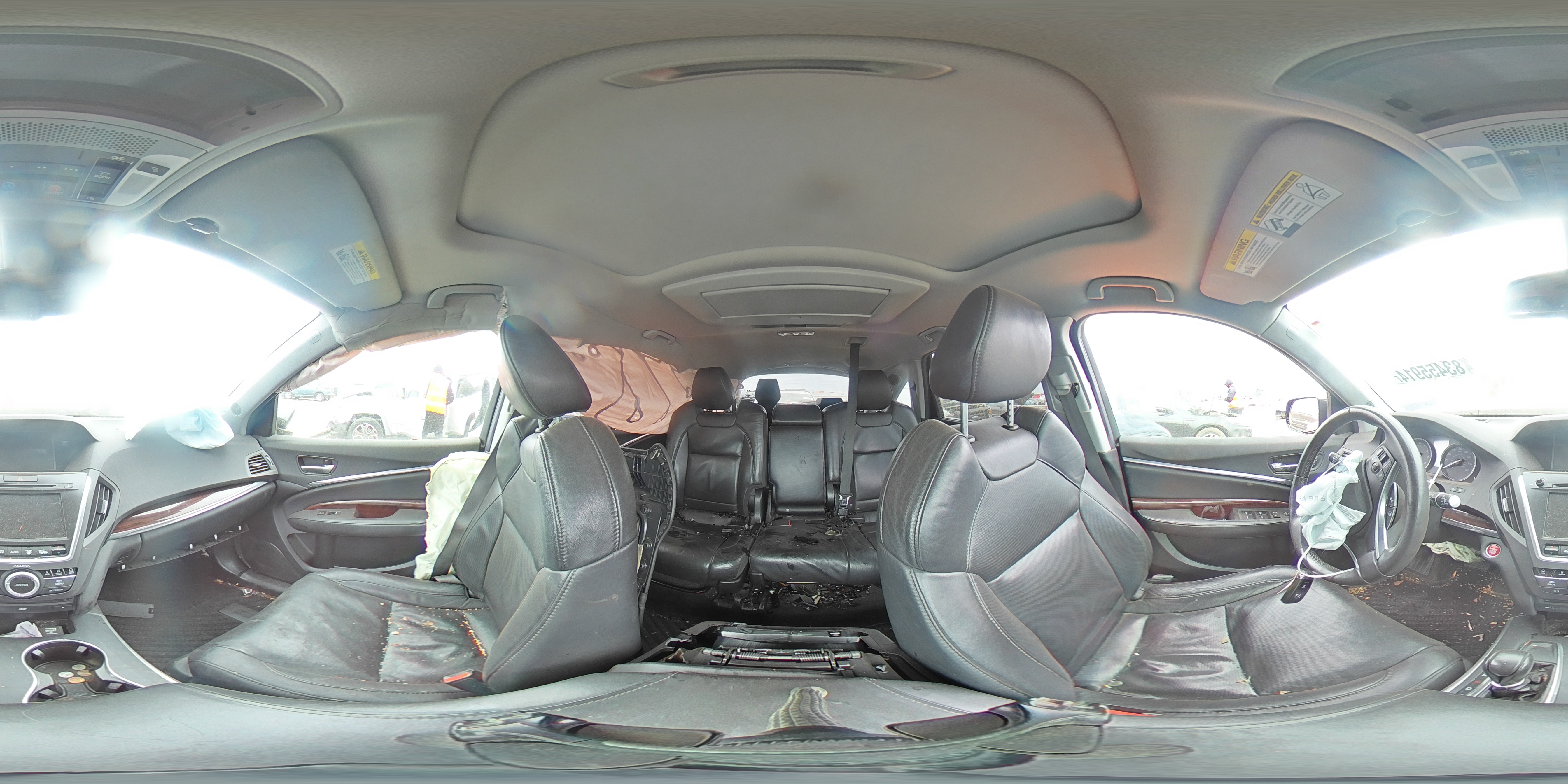 2014 Acura Mdx Advance VIN: 5FRYD4H80EB036917 Lot: 83455914