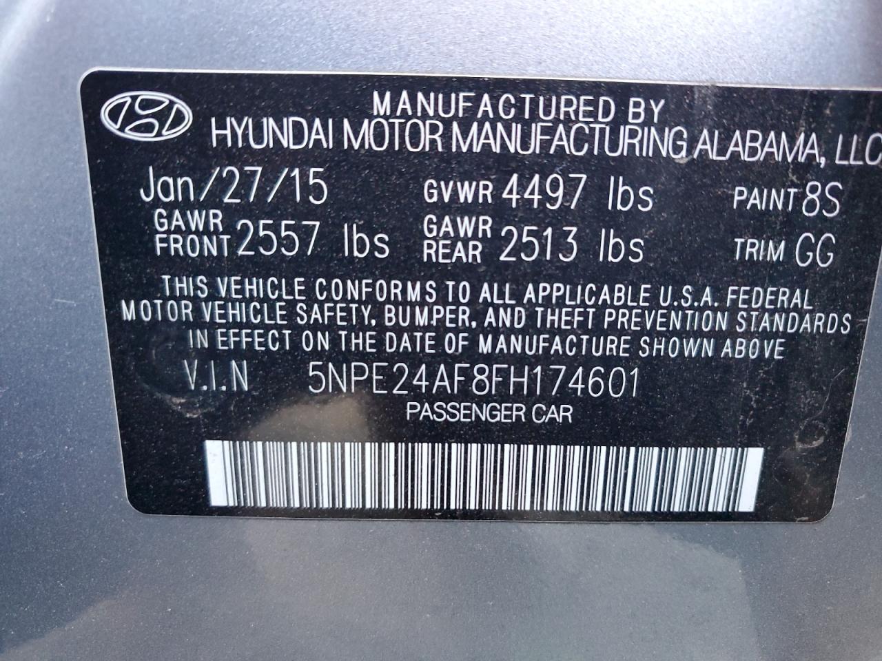 2015 Hyundai Sonata - Image 12