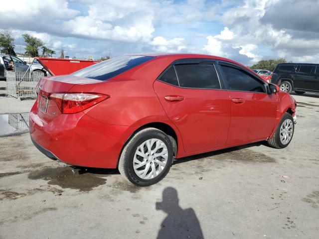  TOYOTA COROLLA 2018 Red