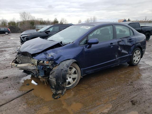 2010 Honda Civic Lx en Venta en Columbia Station, OH - Front End