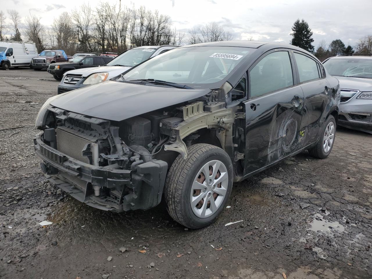 2013 Kia Rio Lx იყიდება Portland-ში, OR - All Over