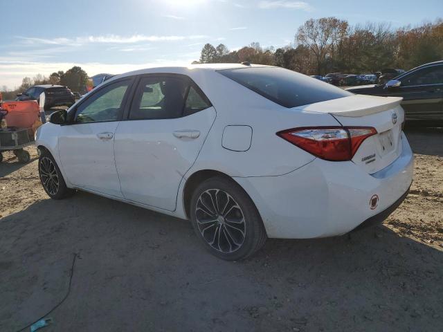 Седаны TOYOTA COROLLA 2016 Белы