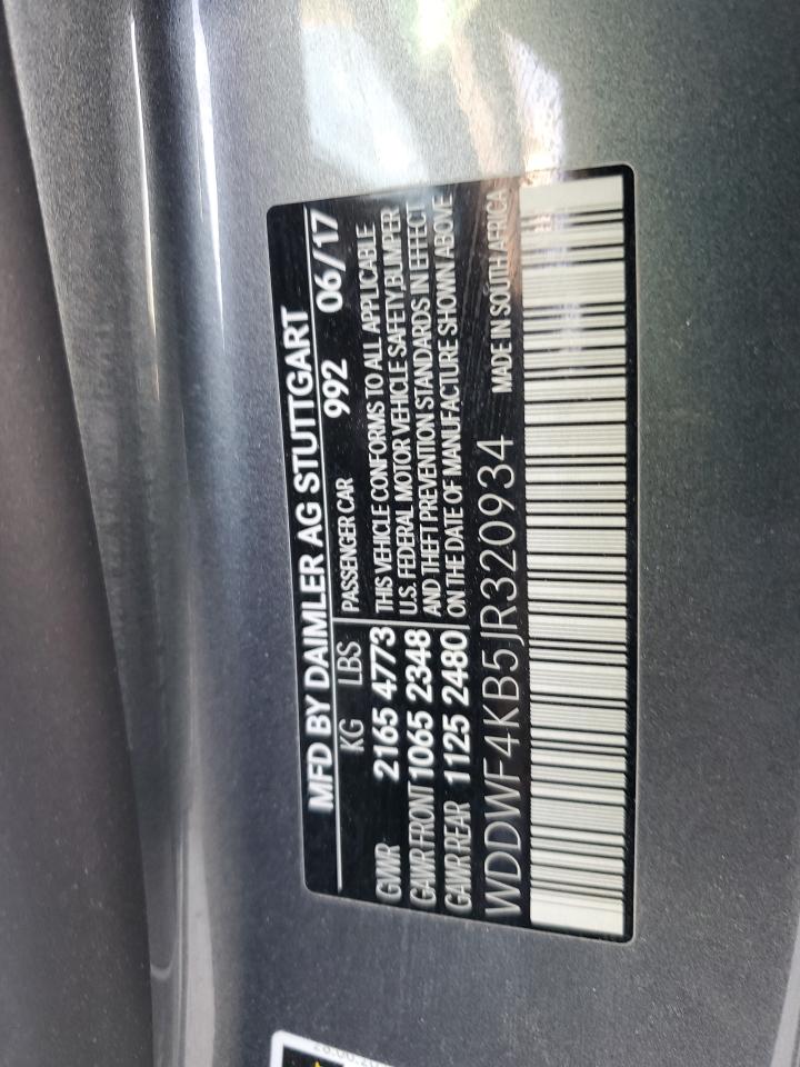 2018 Mercedes-Benz C 300 4Matic VIN: WDDWF4KB5JR320934 Lot: 85530734