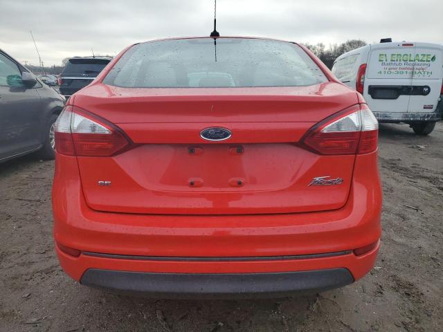 Sedans FORD FIESTA 2015 Red