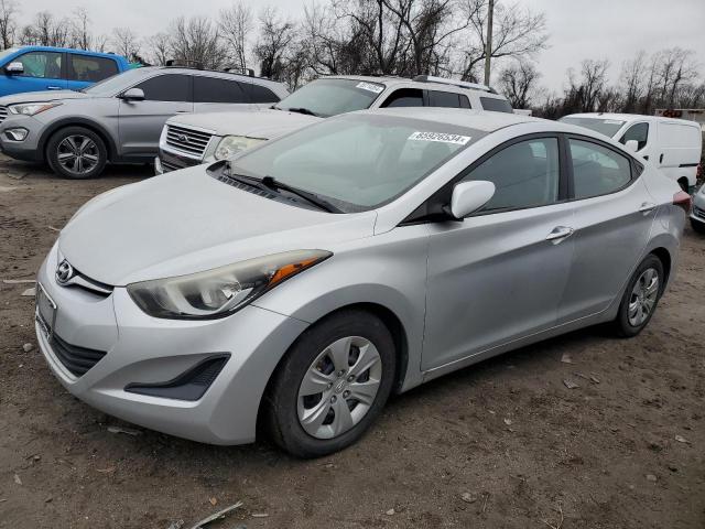  HYUNDAI ELANTRA 2016 Серебристый