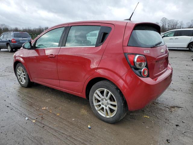  CHEVROLET SONIC 2012 Бордовый