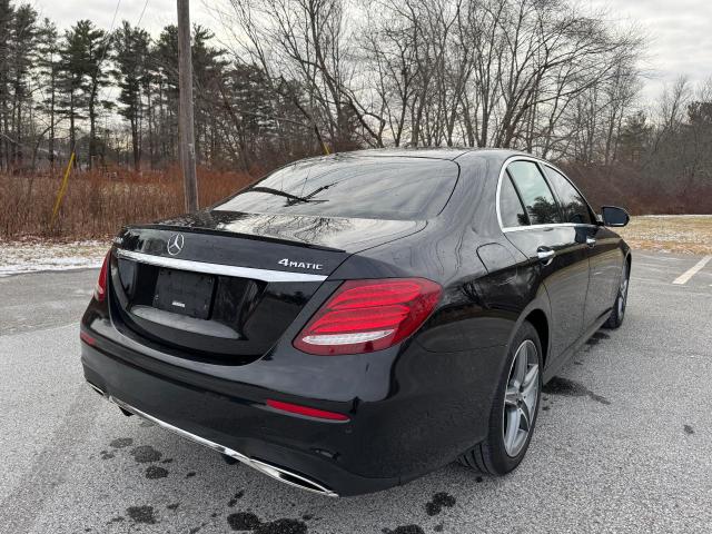  MERCEDES-BENZ E-CLASS 2019 Чорний