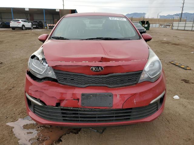  KIA RIO 2017 Красный