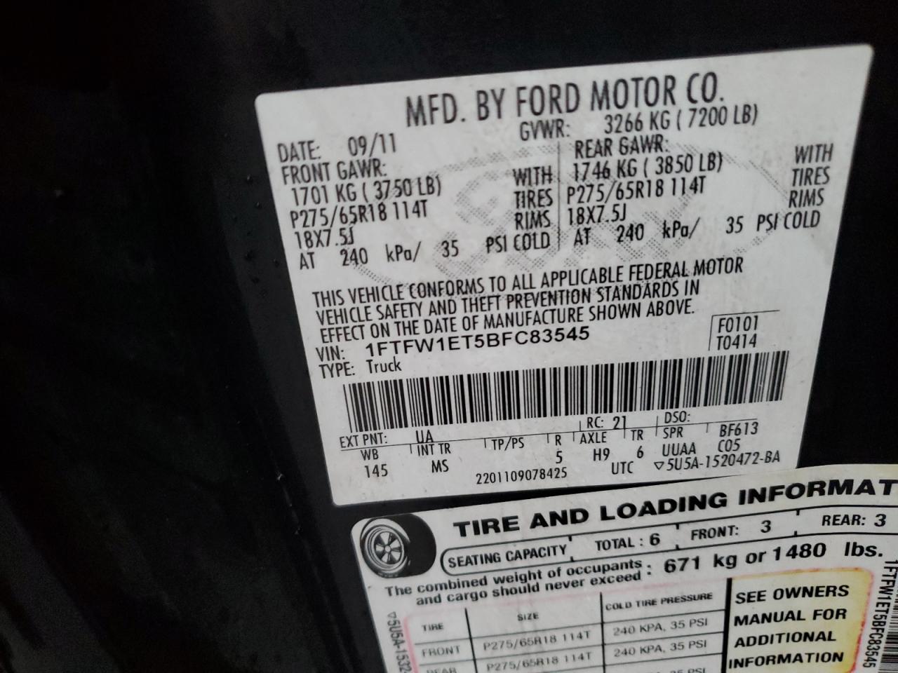 2011 Ford F-150 - Image 12