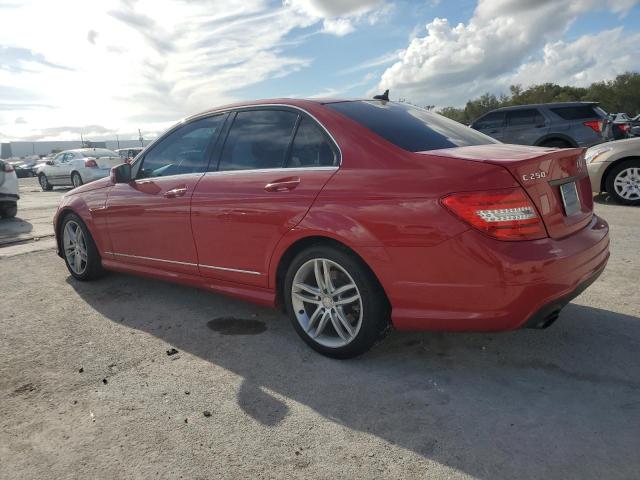  MERCEDES-BENZ C-CLASS 2013 Red