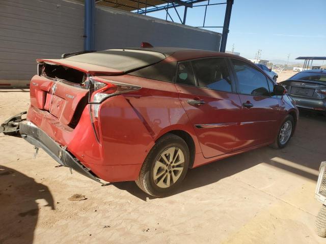  TOYOTA PRIUS 2017 Red