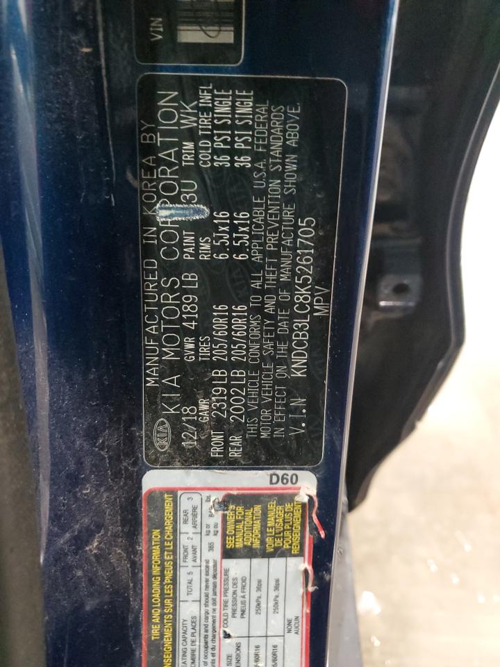 KNDCB3LC8K5261705 2019 KIA NIRO - Image 14