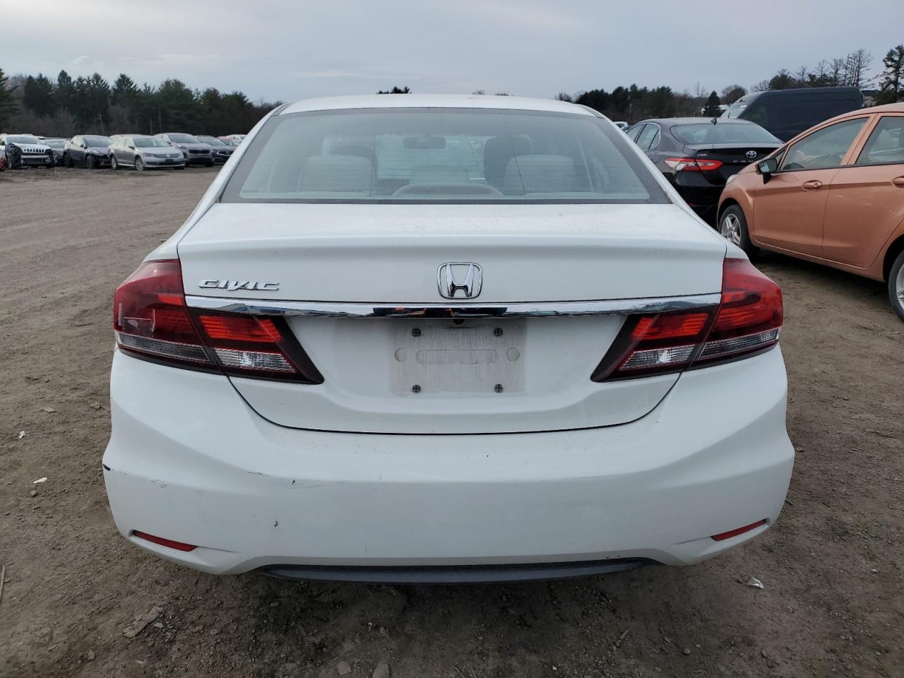 VIN 2HGFB2F51EH535202 2014 HONDA CIVIC no.6