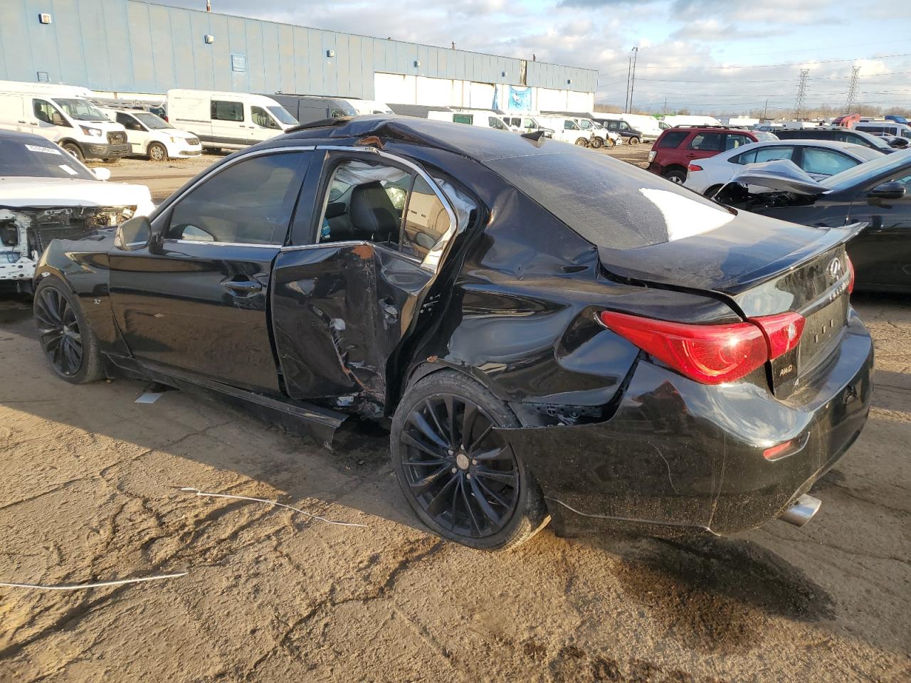 VIN JN1BV7AR4EM703605 2014 INFINITI Q50 no.2