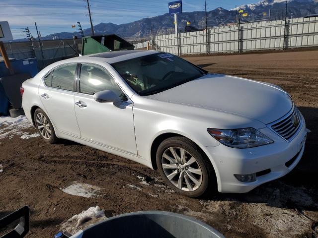  LEXUS LS460 2012 Белы