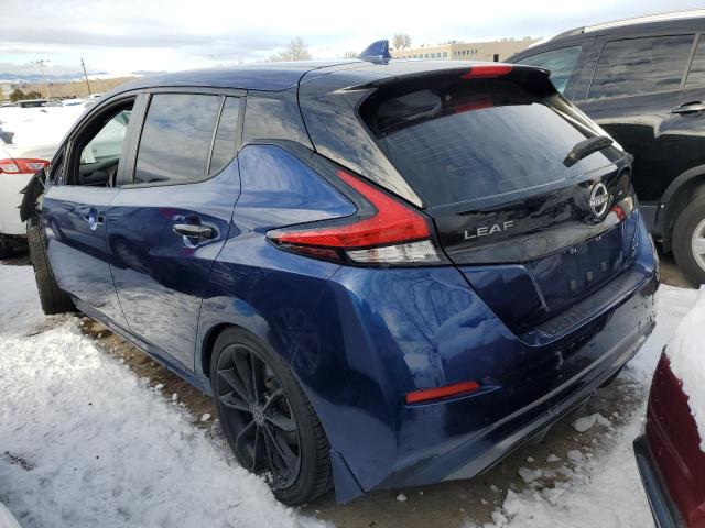  NISSAN LEAF 2019 Granatowy