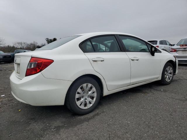  HONDA CIVIC 2012 White