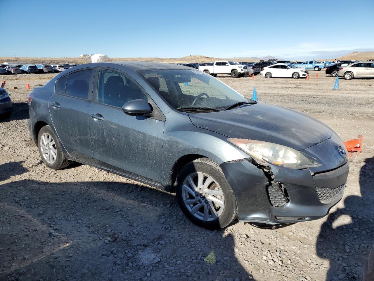 VIN JM1BL1V89D1705870 2013 MAZDA 3 no.4