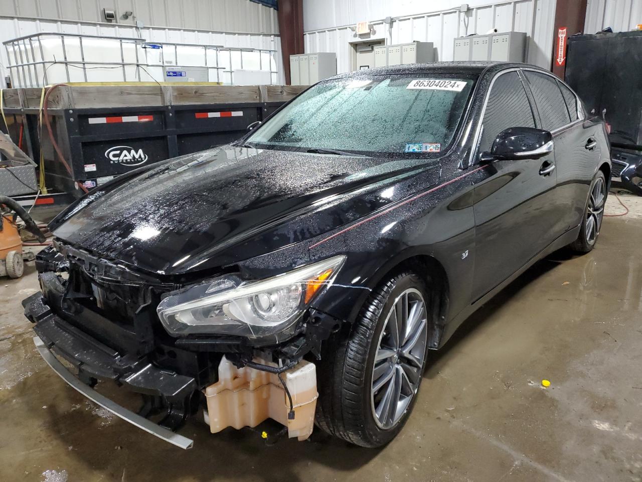 VIN JN1BV7AR1EM692451 2014 INFINITI Q50 no.1