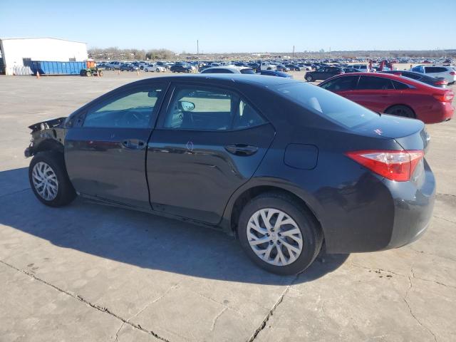  TOYOTA COROLLA 2017 Black