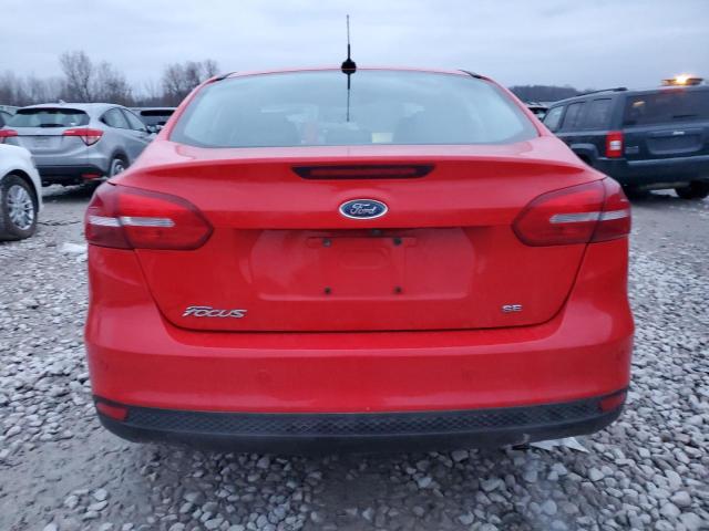 Sedans FORD FOCUS 2016 Red