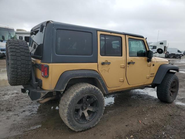  JEEP WRANGLER 2014 Желтый