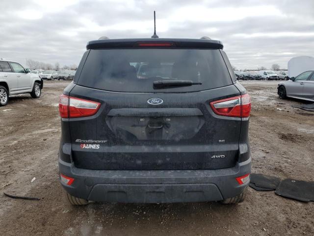  FORD ECOSPORT 2018 Черный