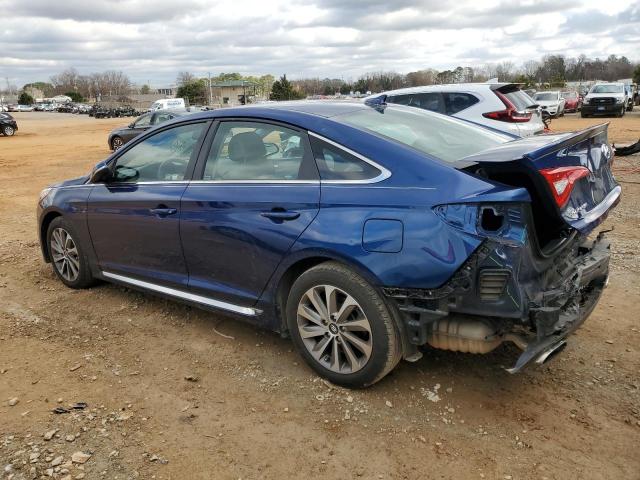 Sedans HYUNDAI SONATA 2015 Blue