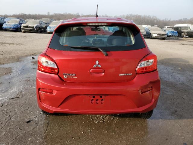  MITSUBISHI MIRAGE 2017 Красный