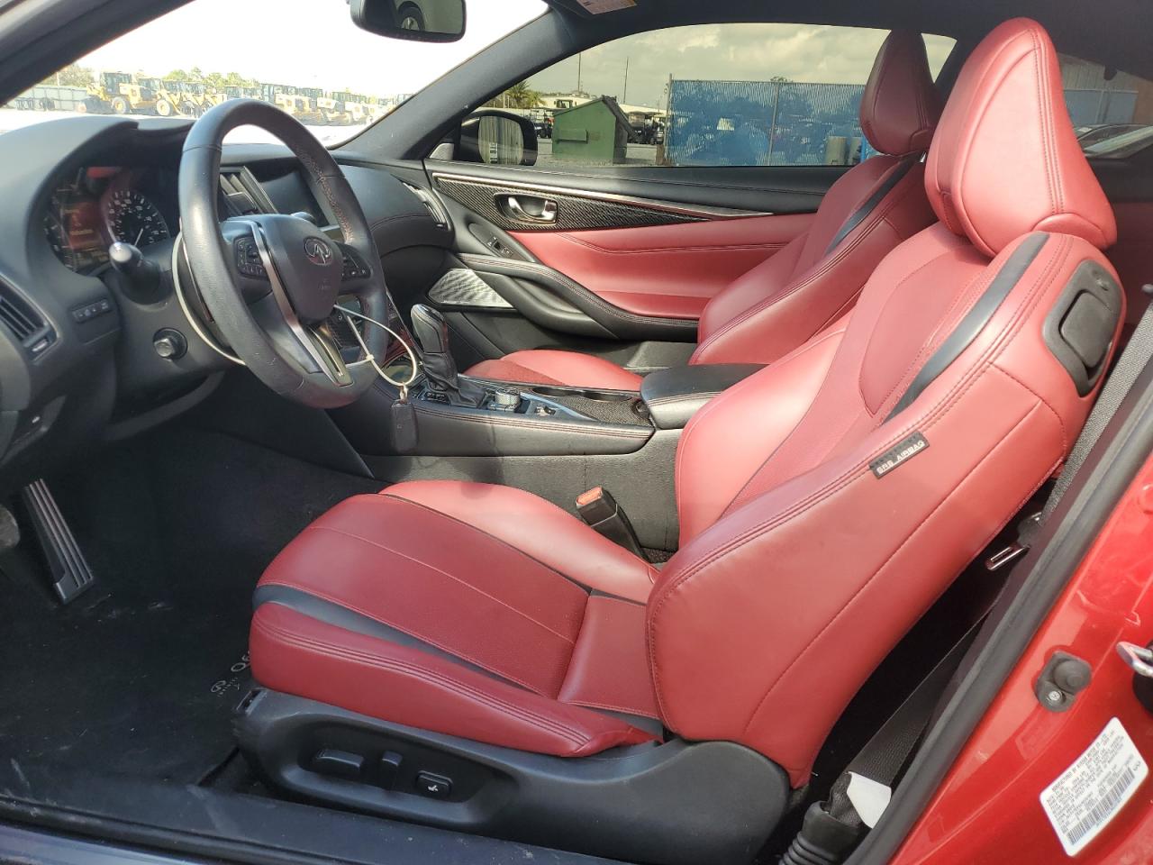 2020 Infiniti Q60 Red Sport 400 VIN: JN1FV7EK4LM400383 Lot: 87031234