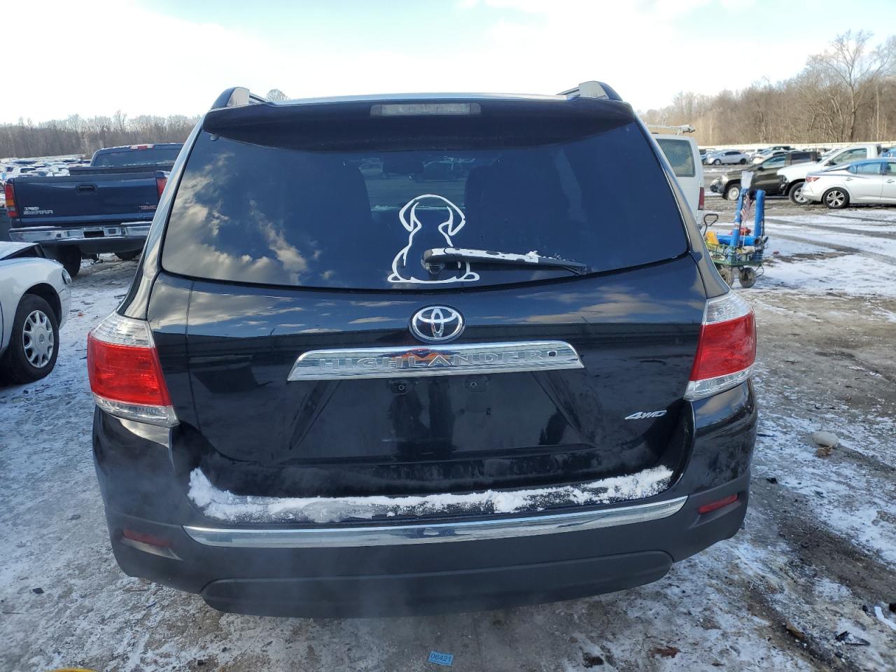 VIN 5TDBK3EH4DS277823 2013 TOYOTA HIGHLANDER no.6