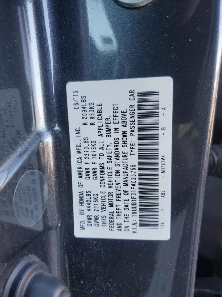 VIN 19UUB1F31FA025755 2015 ACURA TLX no.12