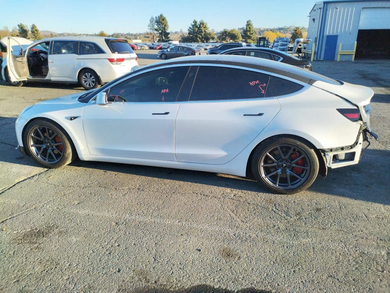 VIN 5YJ3E1EA5KF337693 2019 TESLA MODEL 3 no.2