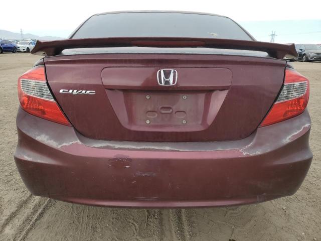  HONDA CIVIC 2012 Burgundy