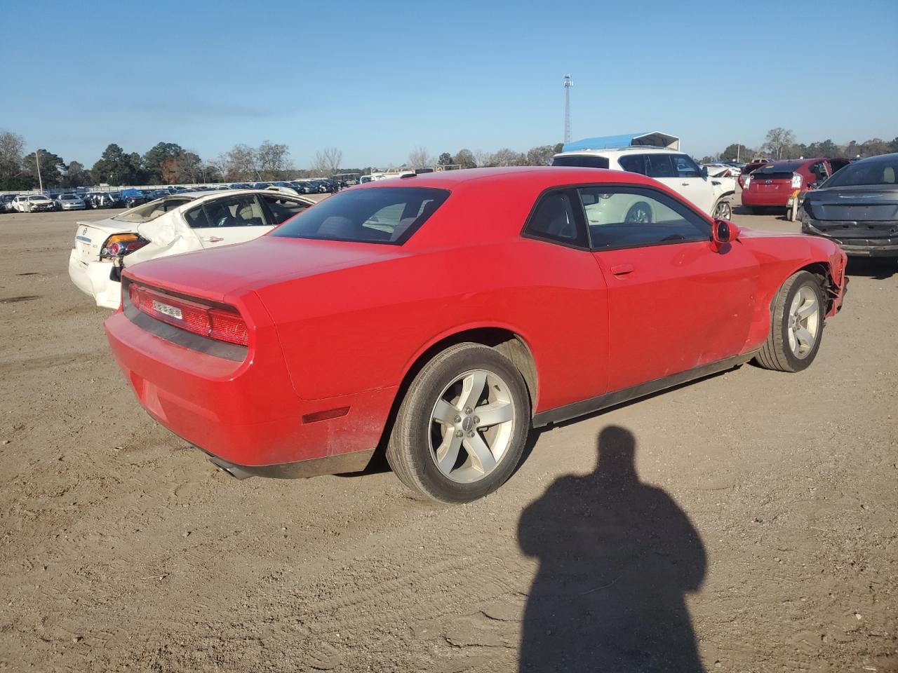 VIN 2C3CDYAG6EH277139 2014 DODGE CHALLENGER no.3