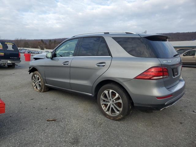  MERCEDES-BENZ GLE-CLASS 2016 Srebrny