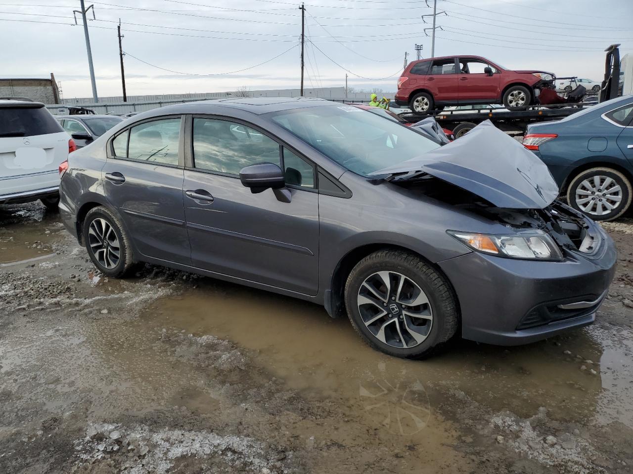 VIN 19XFB2F87EE006888 2014 HONDA CIVIC no.4