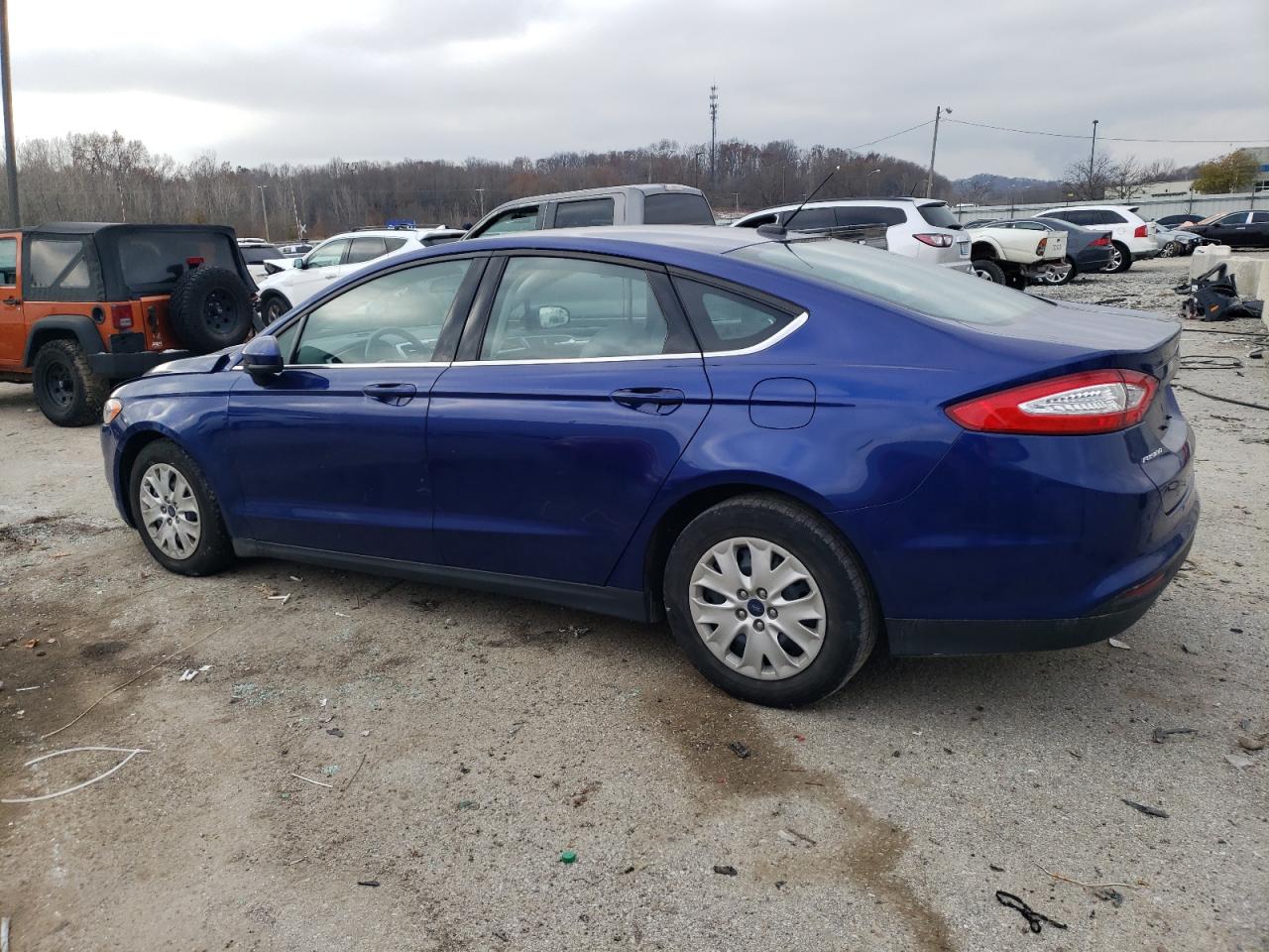 VIN 3FA6P0G70ER394055 2014 FORD FUSION no.2