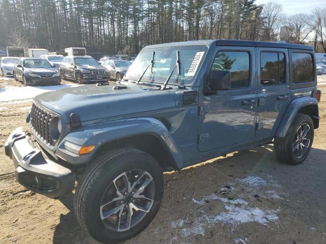 2024 JEEP WRANGLER 4XE à vendre chez Copart MA - NORTH BOSTON