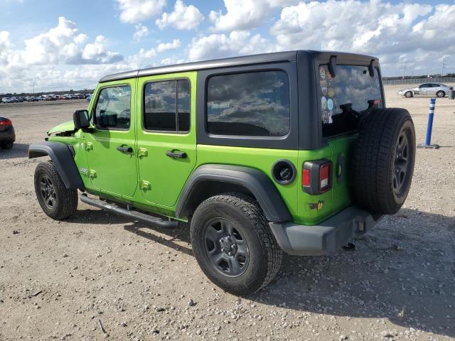  JEEP WRANGLER 2018 Zielony