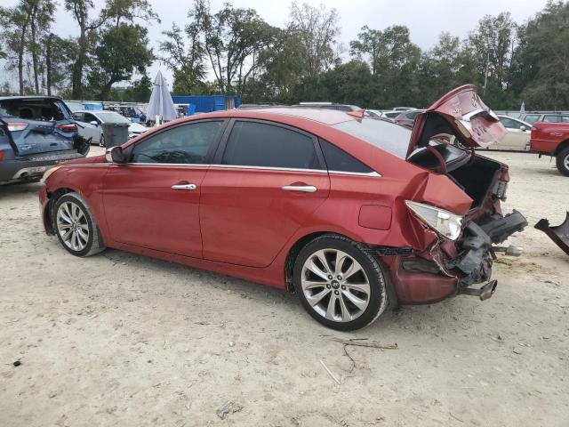  HYUNDAI SONATA 2013 Червоний