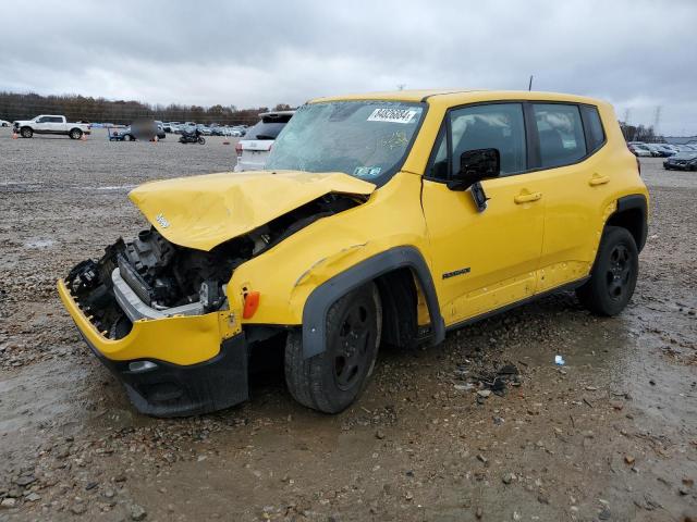  JEEP RENEGADE 2017 Жовтий