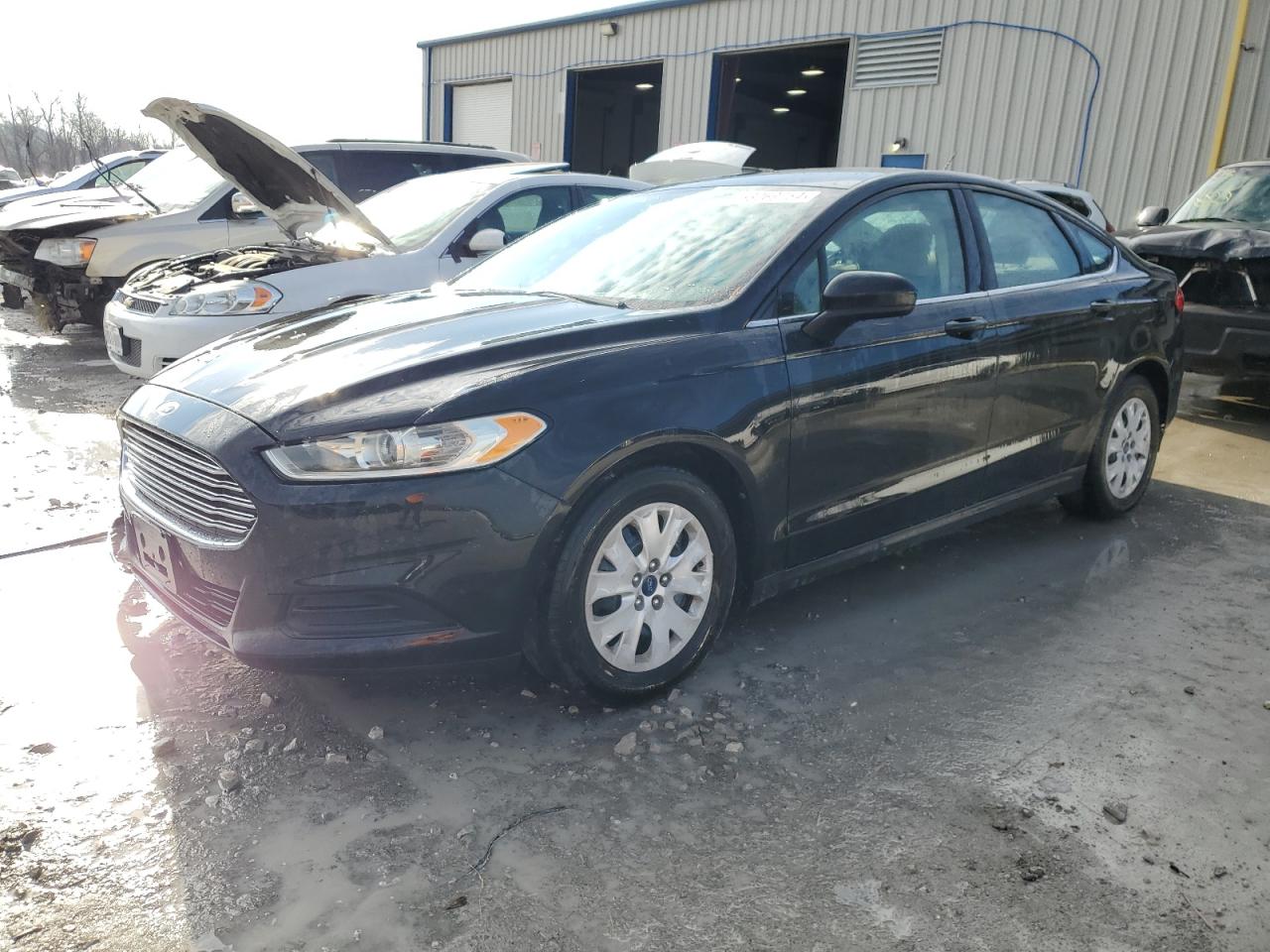 VIN 3FA6P0G7XER338740 2014 FORD FUSION no.1