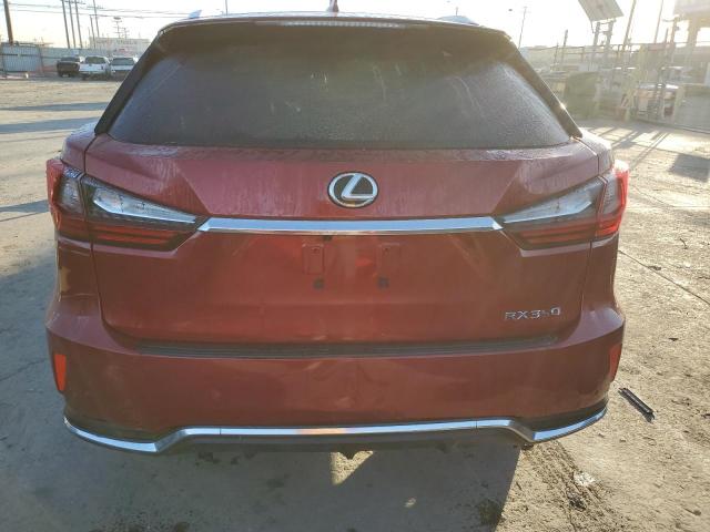 Parquets LEXUS RX350 2016 Czerwony