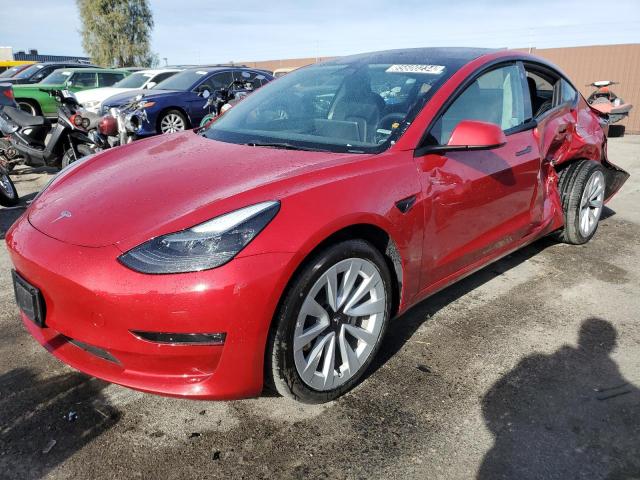  TESLA MODEL 3 2023 Красный