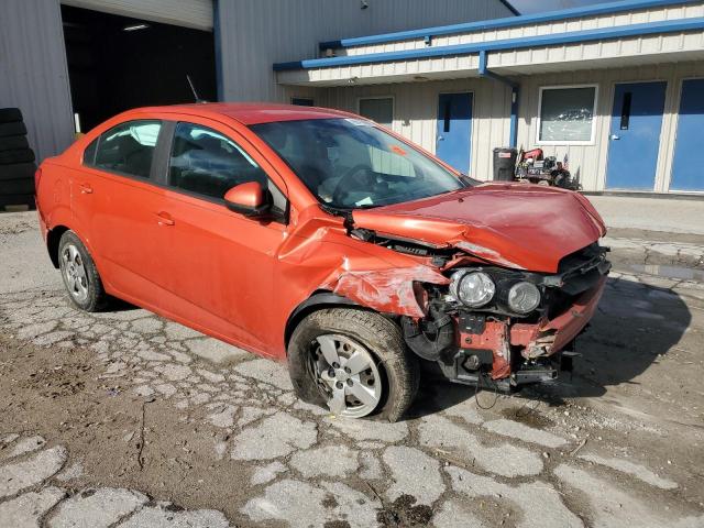  CHEVROLET SONIC 2013 Orange