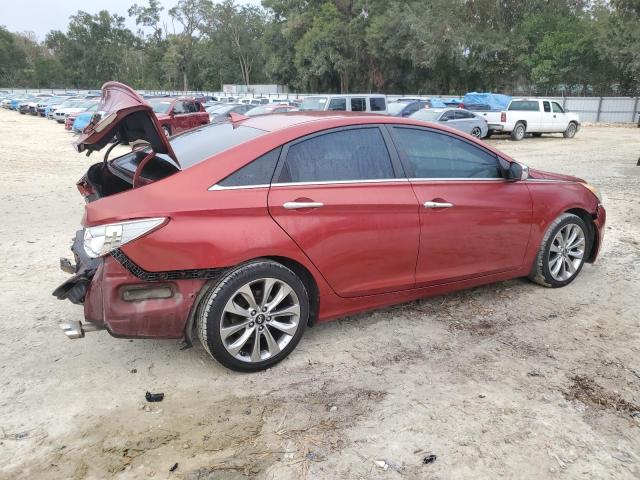  HYUNDAI SONATA 2013 Червоний