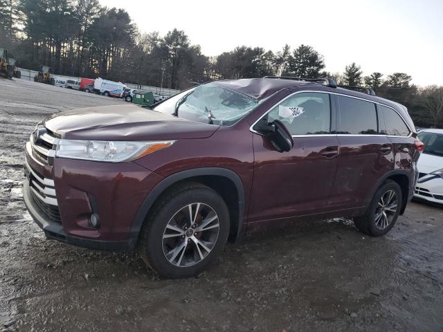  TOYOTA HIGHLANDER 2017 Burgundy