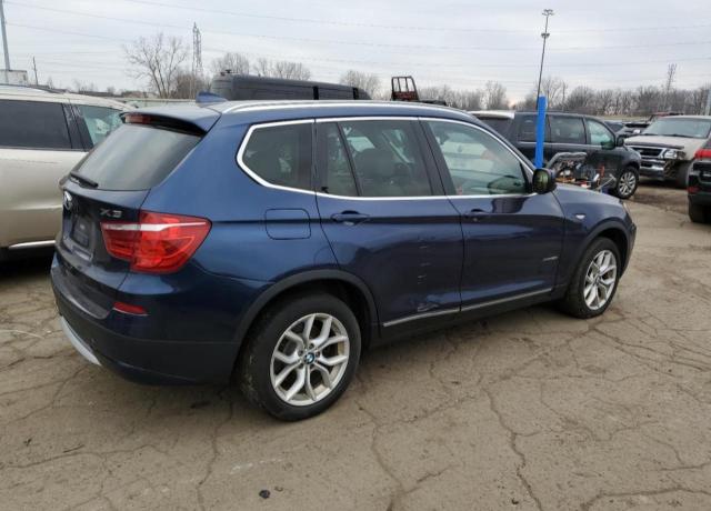 Паркетники BMW X3 2014 Синій